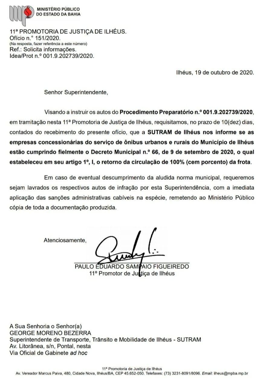 PROMOTOR DIZ QUE AGUARDA RELATÓRIOS DA SUTRAN PARA INGRESSAR COM AÇÃO CONTRA EMPRESAS DE ÔNIBUS 