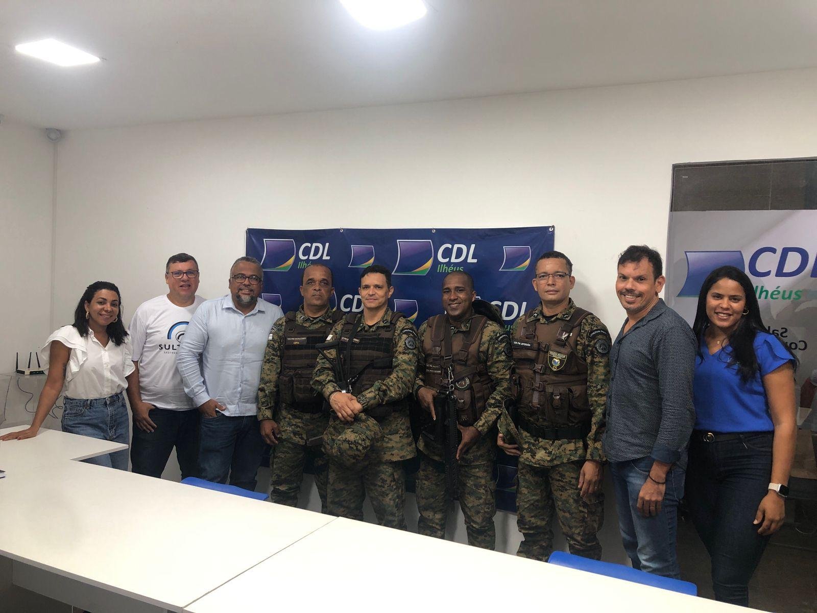 CIPPA E CDL FAZEM BLITZ NO COMBATE À POLUIÇÃO SONORA NO COMÉRCIO DE ILHÉUS