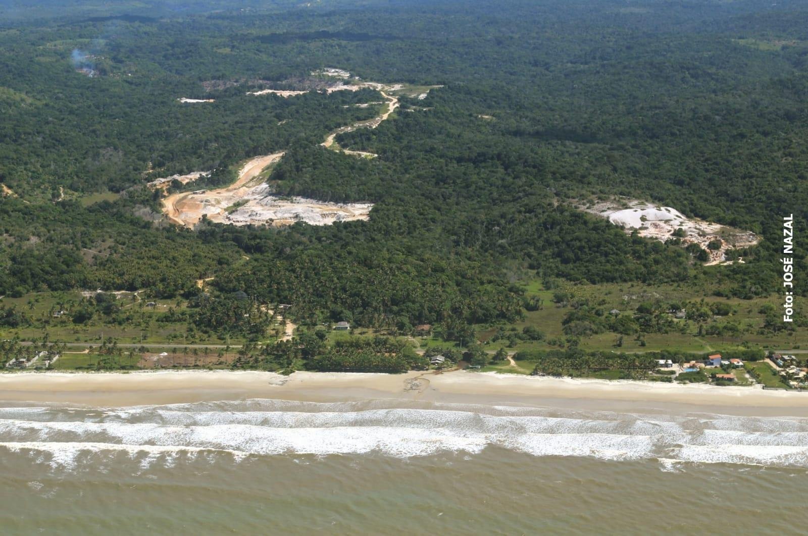 ILHÉUS SOFRE COM EXTRAÇÃO INDEVIDA DE AREIA 