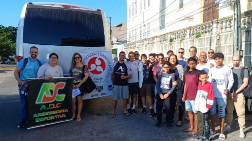 DELEGAÇÃO DE ILHÉUS NO BAIANO DE KARATE