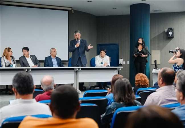 SEMANA DE INOVAÇÃO TRAZ SECTI E DEBATE INVESTIMENTOS EM CIÊNCIA E TECNOLOGIA COM PREFEITOS DA REGIÃO 