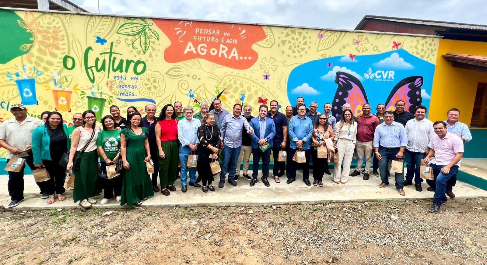 CVR COSTA DO CACAU COMPLETA TRÊS ANOS DE HISTÓRIA COM A INAUGURAÇÃO DO CENTRO DE EDUCAÇÃO AMBIENTAL