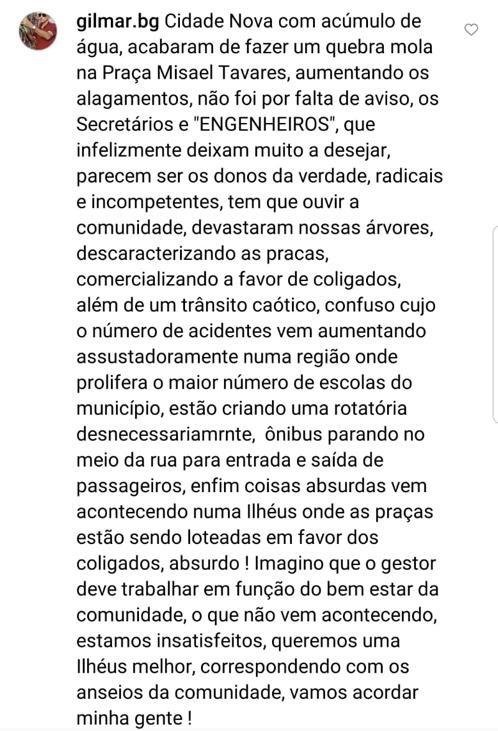 FAIXA ELEVADA CAUSA GRANDE POÇA DE ÁGUA NA MISAEL TAVARES DEVIDO A FALTA DE DRENAGEM 