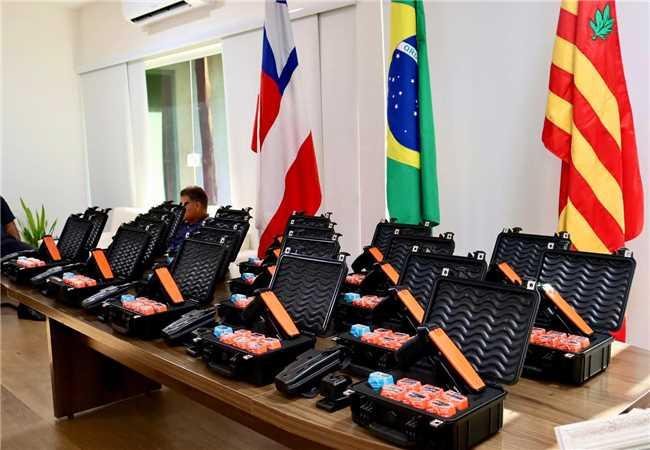 GUARDA MUNICIPAL DE ILHÉUS RECEBE NOVOS ARMAMENTOS NÃO LETAIS