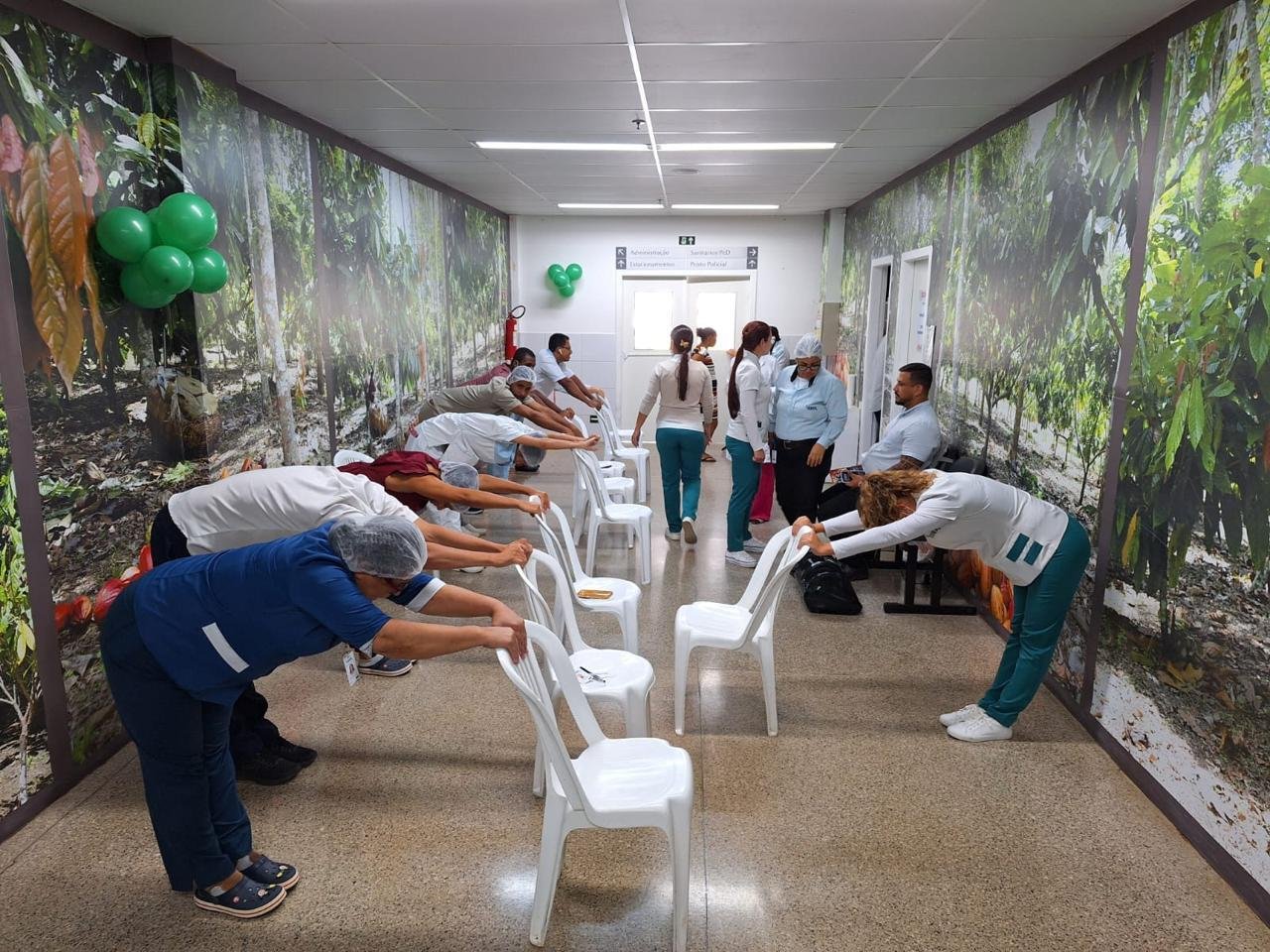 AÇÃO PELO DIA MUNDIAL DA SAÚDE É REALIZADA NO HOSPITAL REGIONAL COSTA DO CACAU