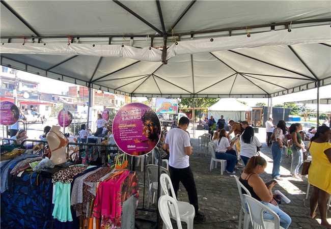 AVENIDA LITORÂNEA RECEBE PROJETO MULHERES DO NOSSO BAIRRO