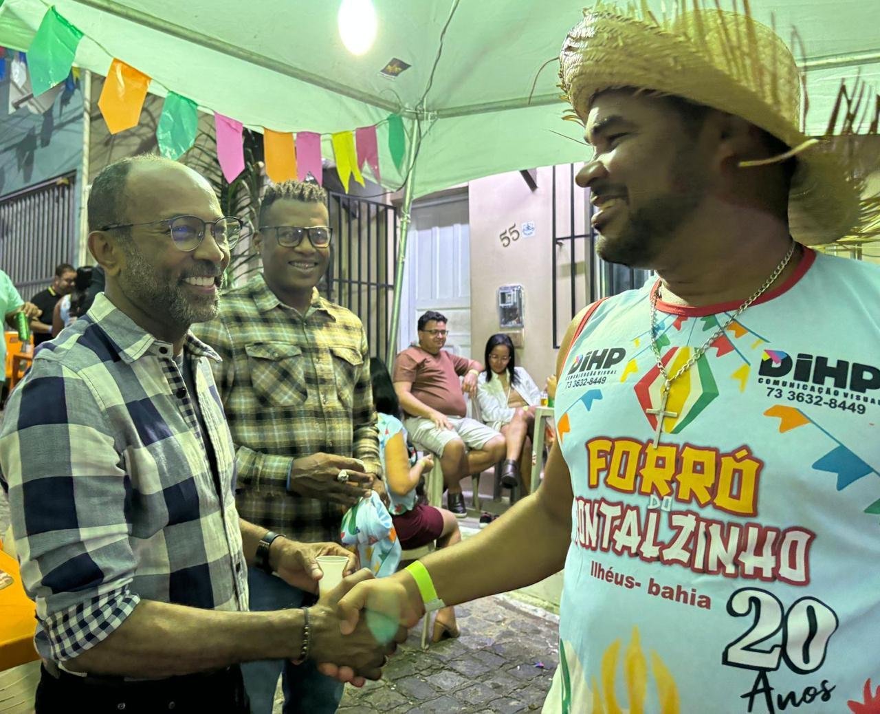 BEBETO VISITA COMUNIDADE DE SÃO ROQUE E PARTICIPA DE FESTEJOS JUNINOS