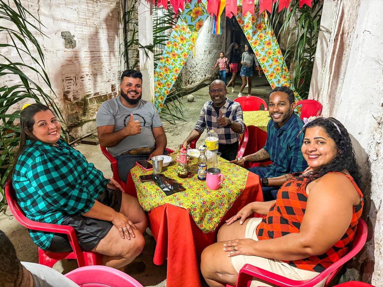 BEBETO VISITA COMUNIDADE DE SÃO ROQUE E PARTICIPA DE FESTEJOS JUNINOS