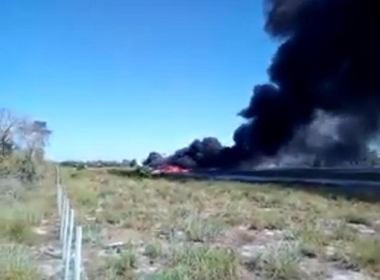 VÍDEO: AVIÃO CAI EM PISTA DE POUSO NA CIDADE DE MARAÚ