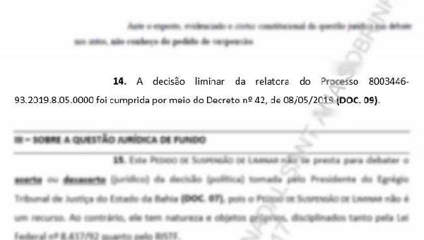 JURÍDICO DE MARÃO TENTA ENGANAR STF VALIDANDO DECRETO QUE O PREFEITO IGNOROU