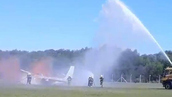 SIMULAÇÃO DE ACIDENTE AÉREO ACONTECE NO AEROPORTO DE ILHÉUS; TRÂNSITO SOFRE ALTERAÇÃO