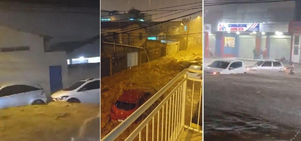 TEMPORAL CAUSA ALAGAMENTOS E QUEDA DE ENERGIA NO CENTRO-SUL DA BAHIA