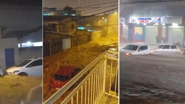 TEMPORAL CAUSA ALAGAMENTOS E QUEDA DE ENERGIA NO CENTRO-SUL DA BAHIA