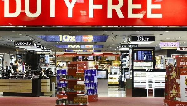 LIMITE PARA COMPRAS EM FREE SHOPS DE AEROPORTOS PASSA A VALER EM 2020