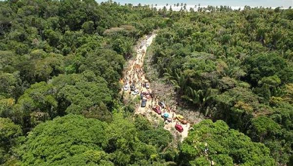 PUXADA DO MASTRO ABRE OFICIALMENTE CALENDÁRIO CULTURAL E TURÍSTICO DE ILHÉUS