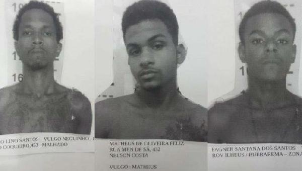 ILHÉUS: TRIO TERIA USADO CORDA PARA FUGIR DO PRESÍDIO