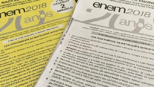 TAXA DO ENEM SERÁ R$ 85; ISENÇÃO PODE SER SOLICITADA EM ABRIL