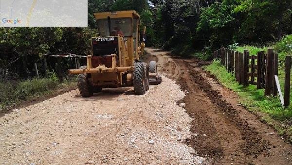 INICIADA RECUPERAÇÃO DA ESTRADA VICINAL DE INEMA