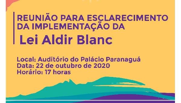 ILHÉUS: COMISSÃO DA LEI ALDIR BLANC CONVOCA SETOR CULTURAL PARA ESCLARECIMENTOS SOBRE AUXÍLIO EMERGENCIAL