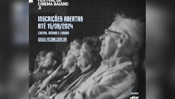 INSCRIÇÕES PARA FESTIVAL DE CINEMA BAIANO OCORREM ATÉ DIA 15 DE SETEMBRO