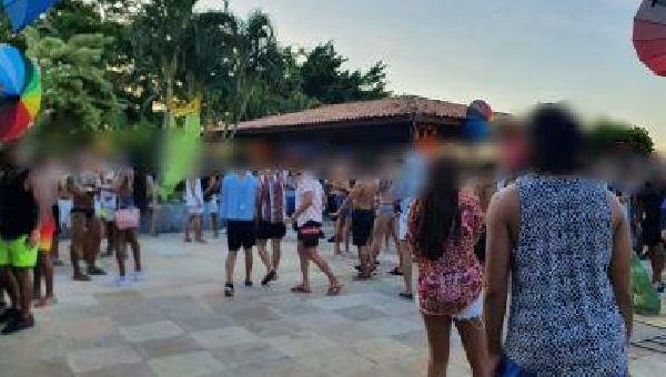 PM BAIANA ENCERRA DIVERSAS AGLOMERAÇÕES EM FIM DE SEMANA SEM CARNAVAL