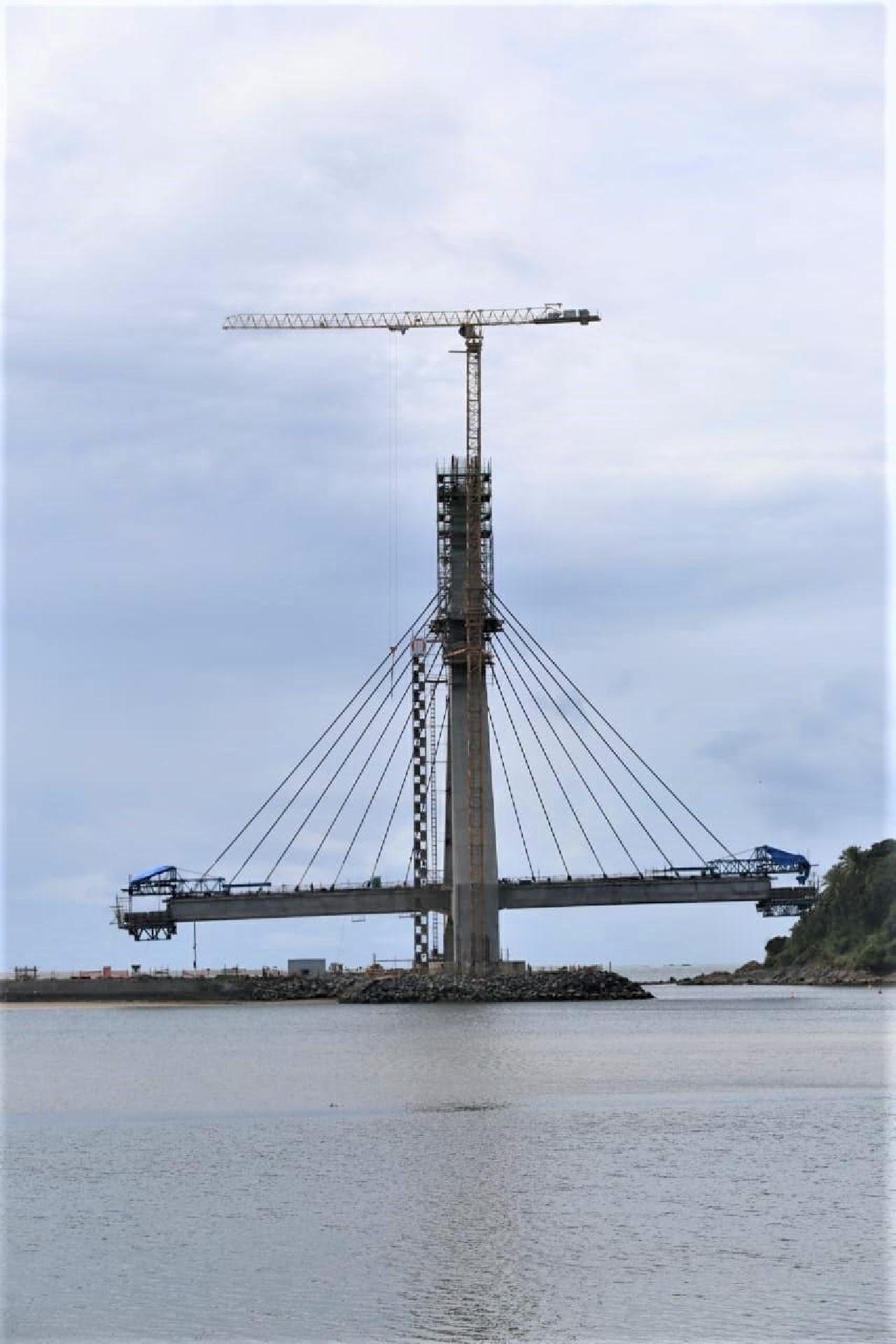 OBRA DA NOVA PONTE DE ILHÉUS ESTÁ A TODO VAPOR