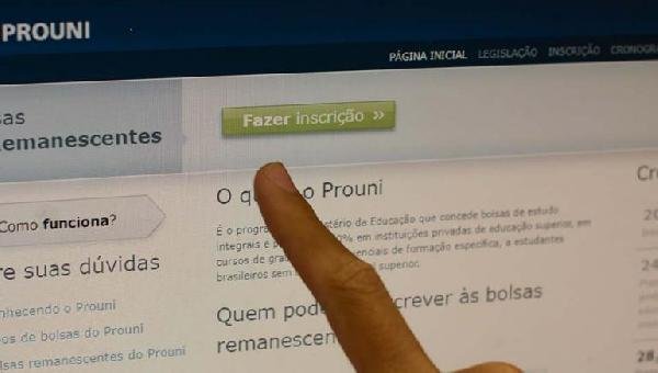 INSCRIÇÕES PARA O PROUNI COMEÇAM NA PRÓXIMA TERÇA-FEIRA