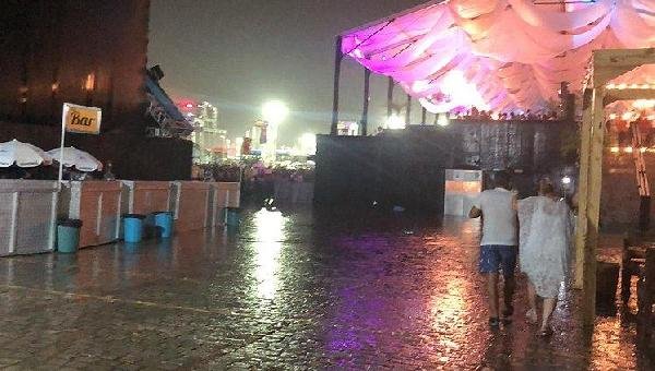 FORTE CHUVA CANCELA SHOWS DO FESTIVAL VIRADA EM SALVADOR