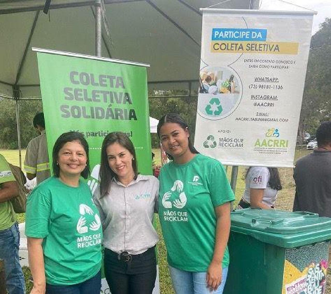 AACRRI E  COOLIMPA DESTACAM COLETA SELETIVA NO DIA NACIONAL DO CAMPO LIMPO