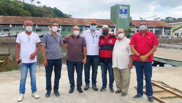 PRESIDENTE DA BAHIA PESCA VISITA UNIDADE REGIONAL DE ILHÉUS