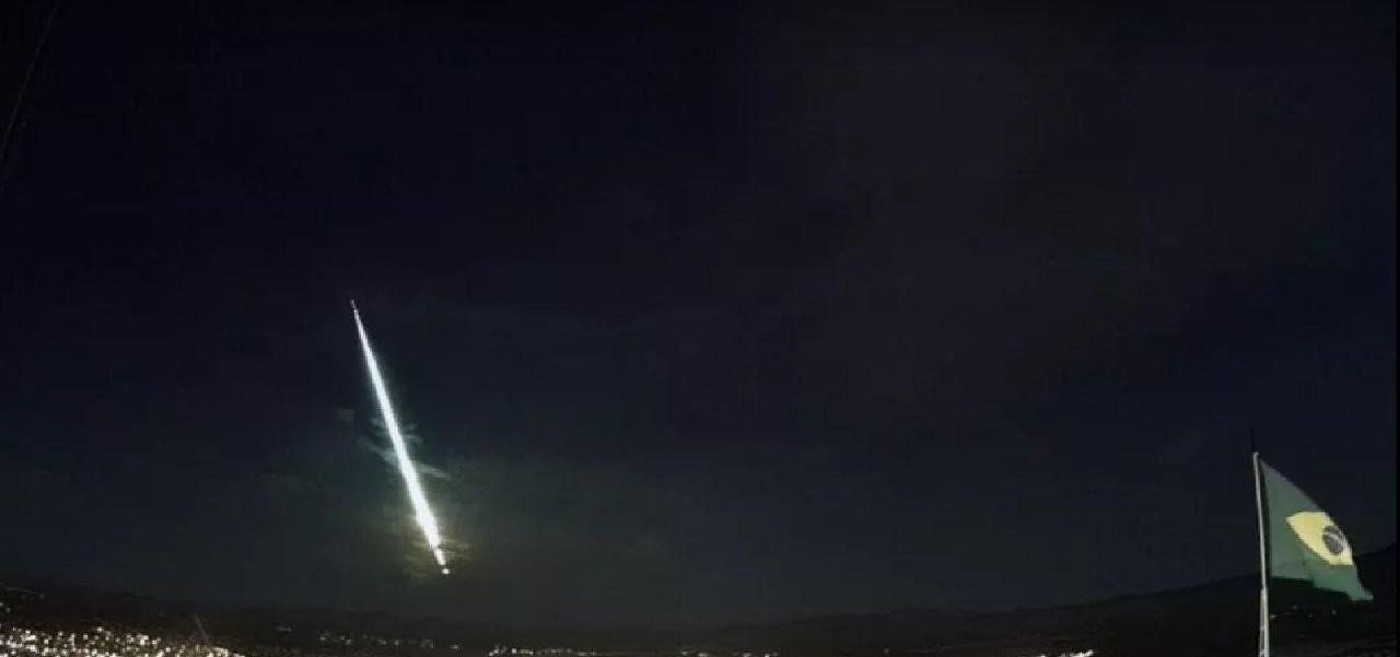 METEORO É VISTO EM CIDADES DO INTERIOR DA BAHIA