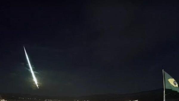 METEORO É VISTO EM CIDADES DO INTERIOR DA BAHIA