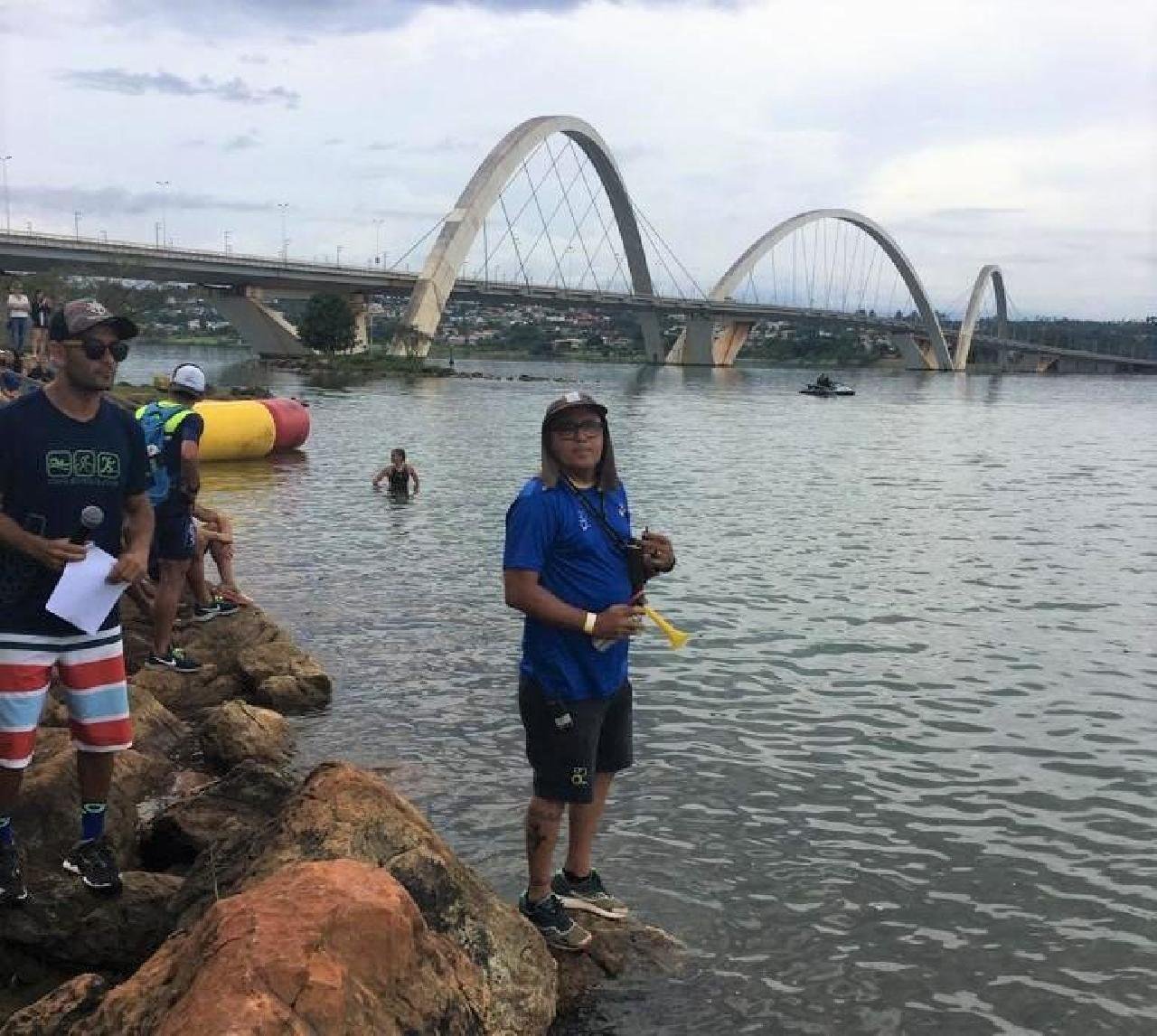 ILHEENSE FOI OFICIAL TÉCNICO EM PROVA INTERCONTINENTAL DE TRIATHLON EM BRASÍLIA