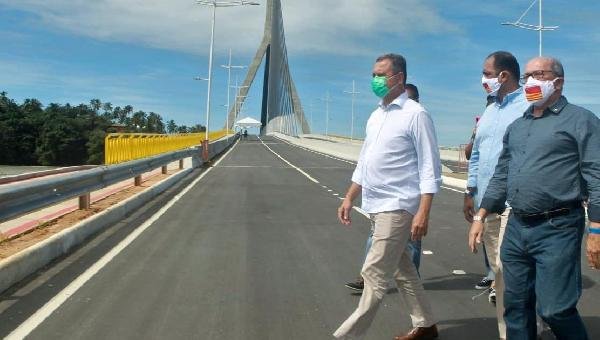 EM ILHÉUS, RUI FAZ ÚLTIMA VISTORIA E ENTREGA PRIMEIRA PONTE ESTAIADA DA BAHIA