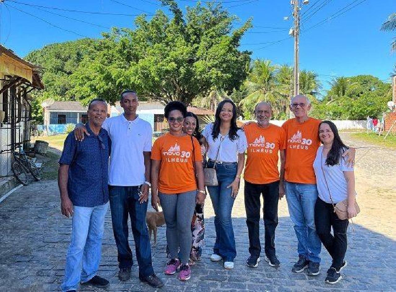 EM PRÉ-CAMPANHA, WANESSA GEDEON VISITA BAIRROS E DISTRITOS DE ILHÉUS