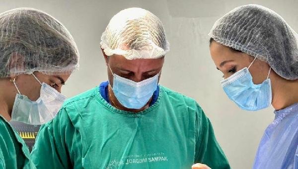 PRIMEIRA CIRURGIA DE PALATOPLASTIA É REALIZADA NO HOSPITAL MATERNO-INFANTIL