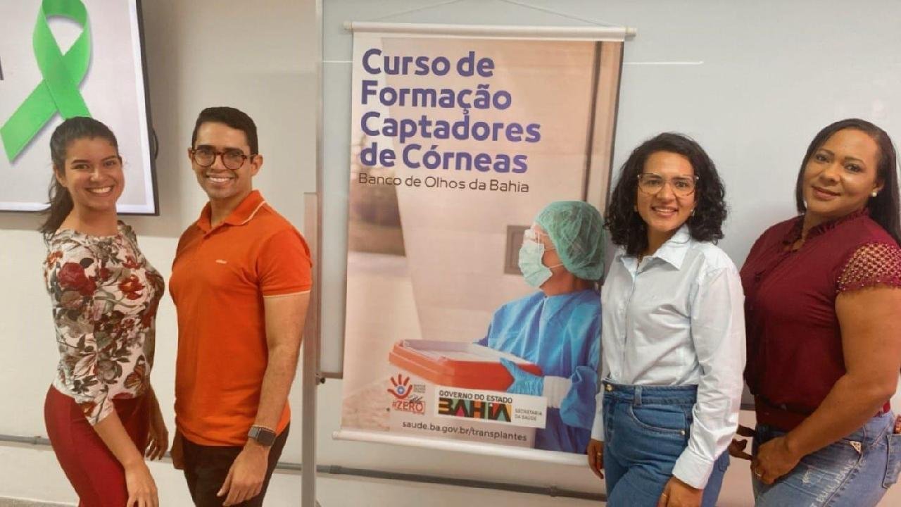 ENFERMEIROS DO HOSPITAL REGIONAL COSTA DO CACAU PARTICIPAM DO XXV CURSO DE FORMAÇÃO DE CAPTADOR DE TECIDO OCULAR HUMANO