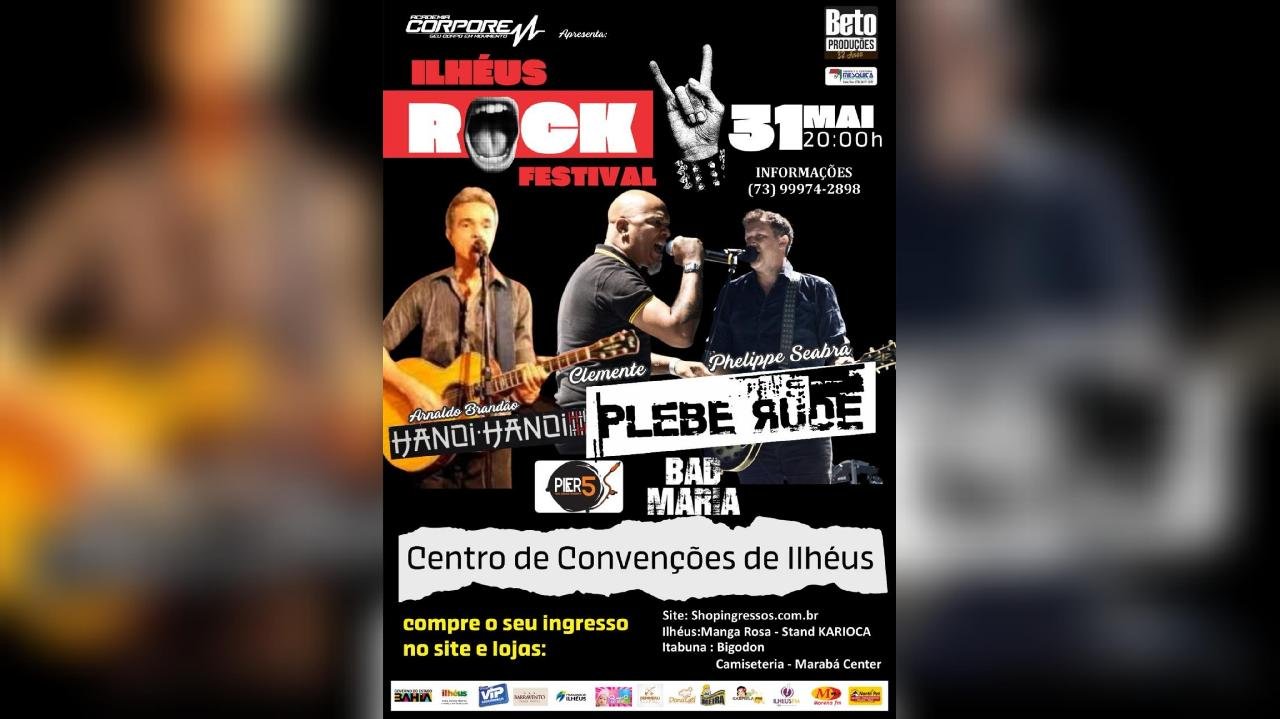 ILHÉUS ROCK FESTIVAL CHEGA EM SUA 6ª EDIÇÃO E PROMETE AGITAR A CIDADE