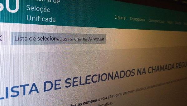 RESULTADO DA PRIMEIRA CHAMADA DO SISU SERÁ DIVULGADO NESTA TERÇA (28)