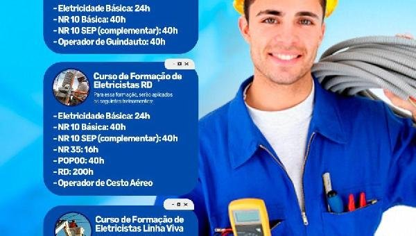 IBEC OFERECE CURSOS DE ELETRICIDADE EM PARCERIA COM A SIRTEC