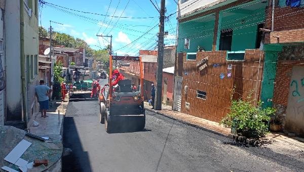 GOVERNO MARÃO ENTREGA PAVIMENTAÇÃO DA LADEIRA DO MAMBAPE, DEMANDA AGUARDADA HÁ DÉCADAS