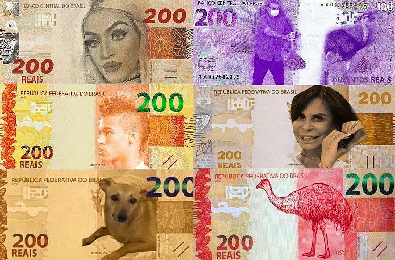 ANÚNCIO DA NOTA DE R$ 200 GERA VÁRIOS MEMES