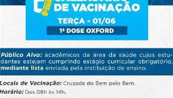 ILHÉUS : SESAU VACINA  ACADÊMICOS DA ÁREA DE SAÚDE 