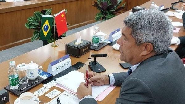 NA CHINA, GOVERNADOR JERÔNIMO RODRIGUES PARTICIPA DE REUNIÃO SOBRE OS INVESTIMENTOS DA PONTE SALVADOR-ITAPARICA