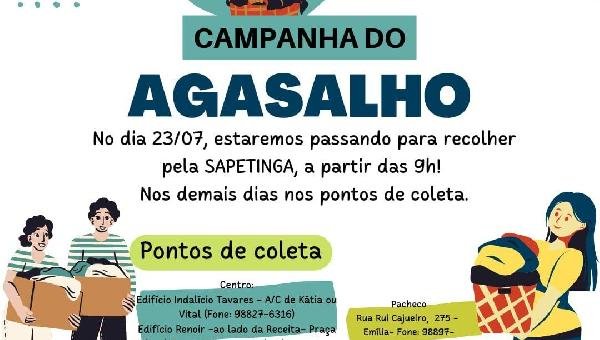 LIONS CLUB ILHÉUS CENTRO PROMOVE CAMPANHA DO AGASALHO