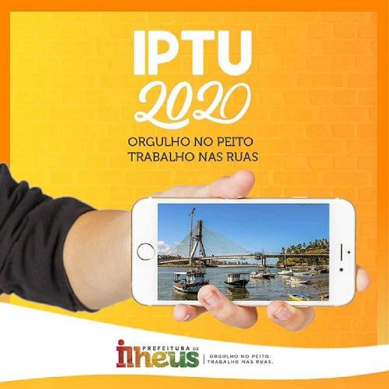 PAGAMENTO DE IPTU COM DESCONTO TEM PRAZO PRORROGADO EM ILHÉUS