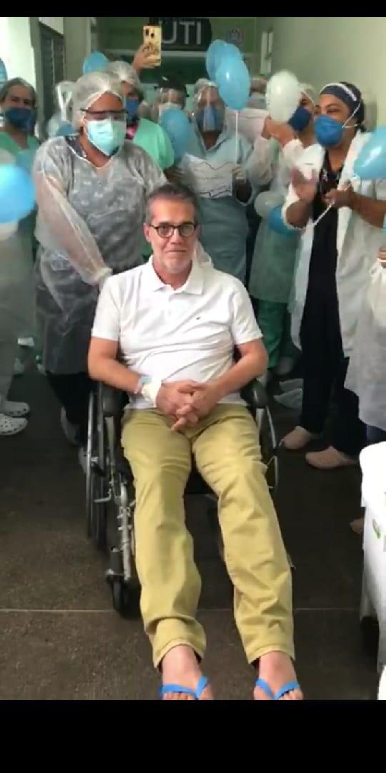  DR. RABAT RECEBE ALTA EM ILHÉUS, CONFIRA VÍDEO EMOCIONANTE