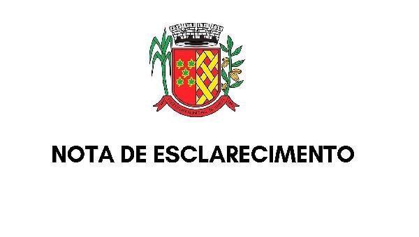 NOTA DE ESCLARECIMENTO 