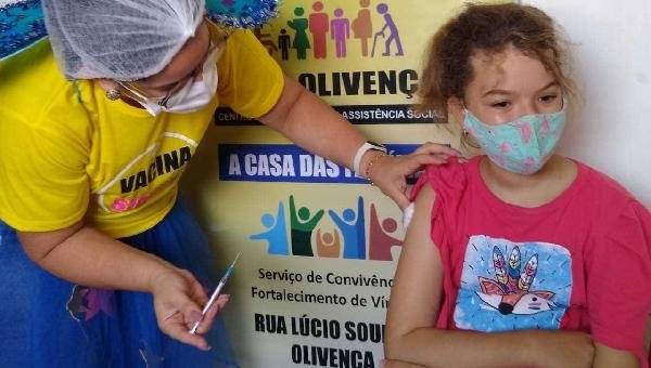 ILHÉUS VACINA PÚBLICO INFANTIL DE FORMA ESCALONADA; CONFIRA ESTRATÉGIA DESTA QUARTA-FEIRA (26)