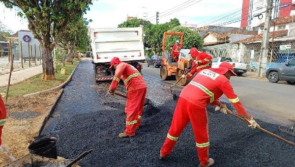 ILHÉUS: OBRAS DE PAVIMENTAÇÃO E DRENAGEM SÃO RETOMADAS NAS RUAS SANTARÉM E SÃO FRANCISCO